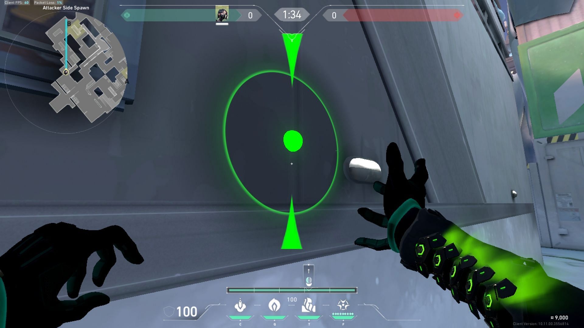 Icebox offensive wall in Valorant (Image via Riot Games)